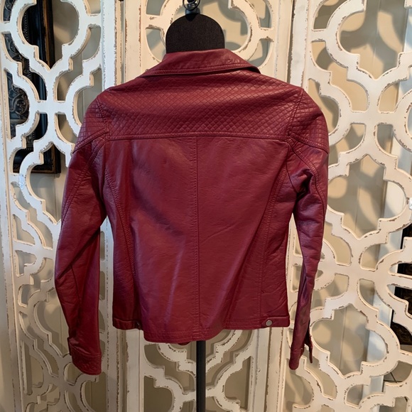 Forever 21 Leather jacket Sz M, NWOT - Picture 3 of 4